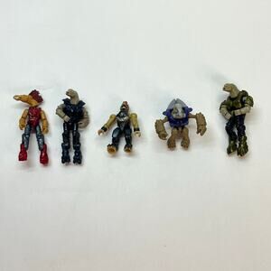 halo construx mega bloks covenant jackals minifigures poseable removeable armor‎